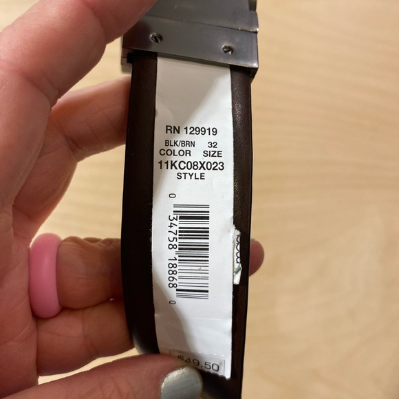 Kenneth Cole Reaction Belt size 32 (H) - Picture 6 of 7